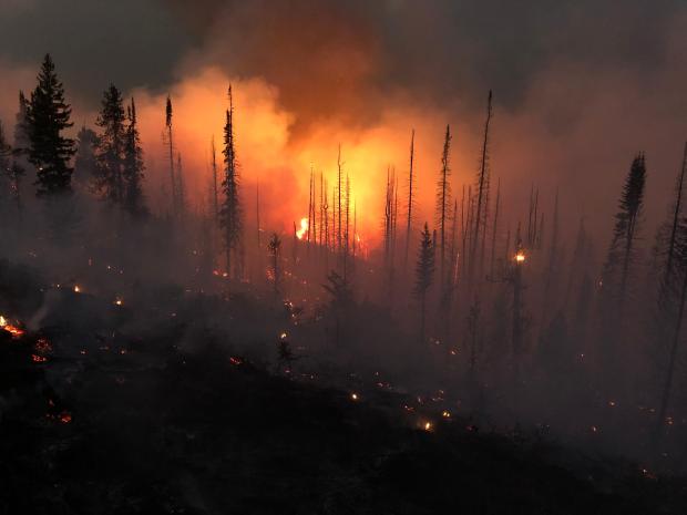 Grouse Fire (2020) near Featherville, Idaho - Current Incident ...