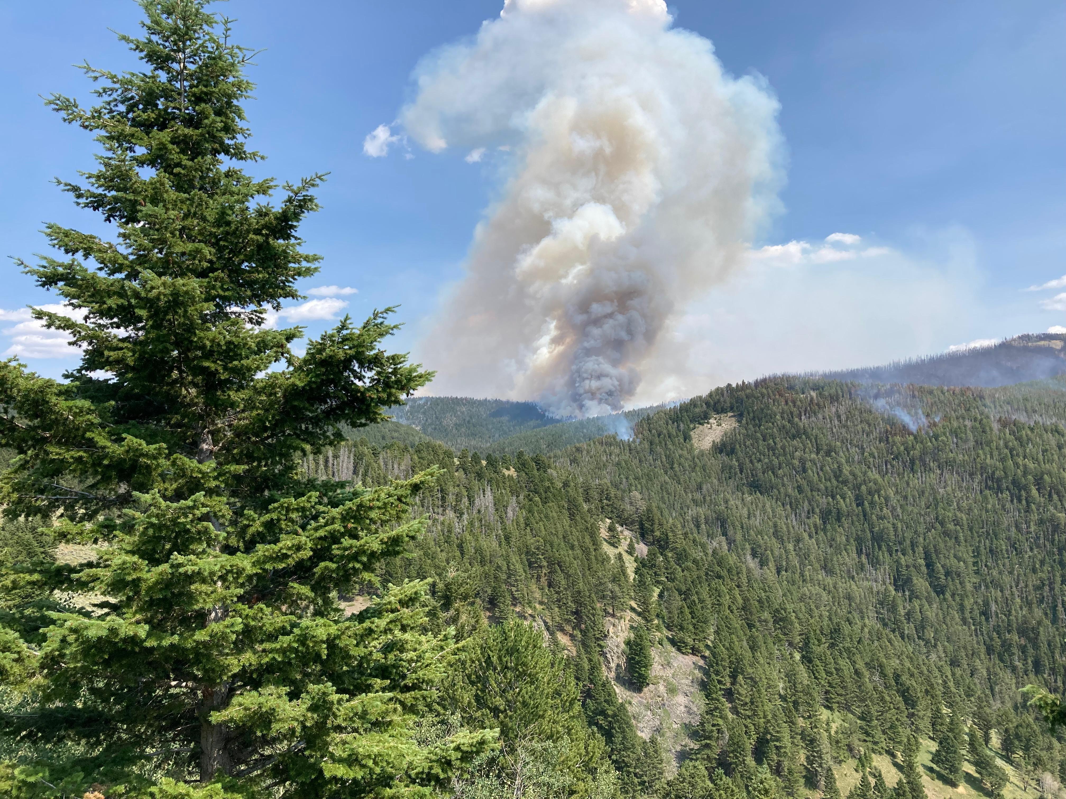 Incident Photo for the Clover Fire