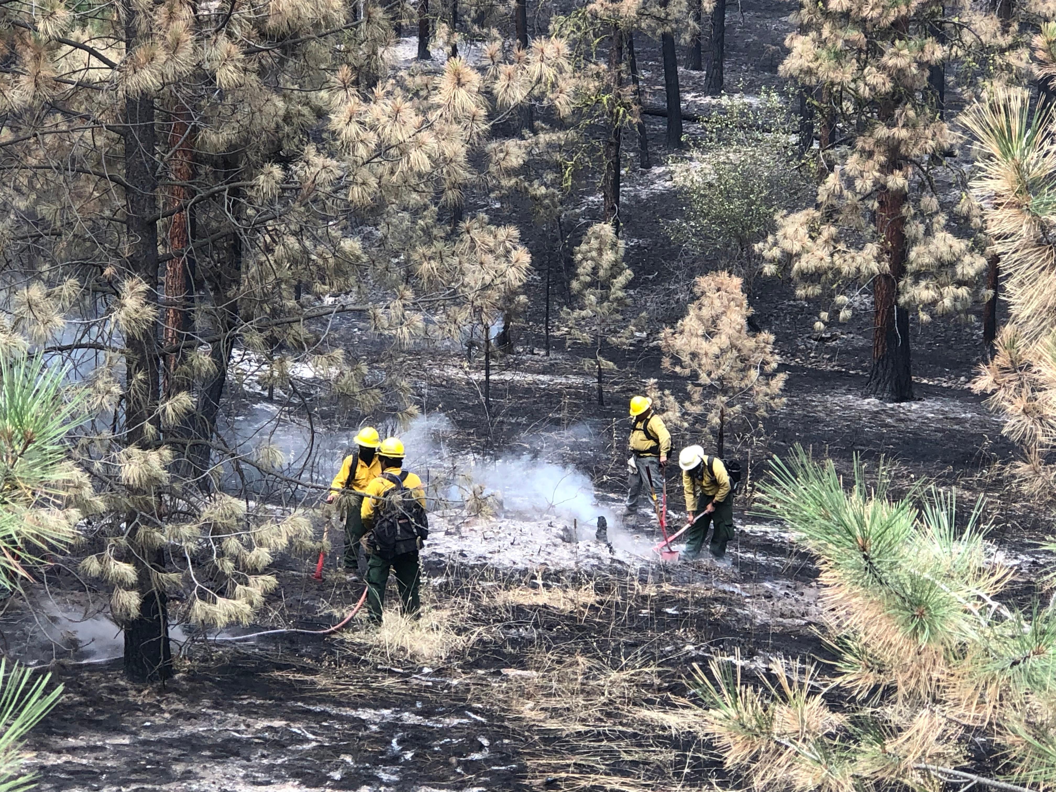 Incident Photo for the Cow Canyon Fire